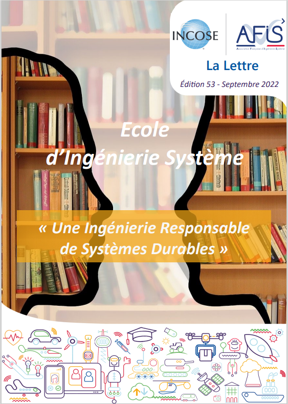 Lettre AFIS Sept-2022 - Cahier "Ecole d'Ingénierie Système"
